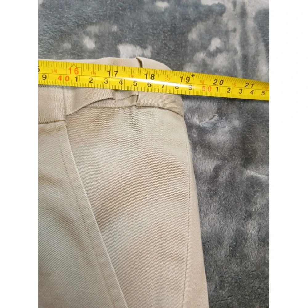LL Bean Pants ‎ Comfort Waist Mens 36x29 Beige Lakewashed Stretch Khakis